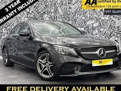 Black Used 2019 Mercedes C200 AMG Line Premium Sedan | £18,595 (Fair price)