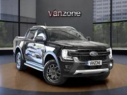 Black New 2024 Ford Ranger Wildtrack Pickup | £38,495 (Good price)