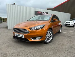 Orange Used 2017 Ford Focus Titanium Hatchback | £8,495 (Good price)