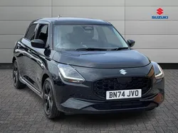 Black Used 2025 Suzuki Swift Hatchback | £16,539 (Fair price)