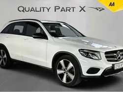 White Used 2018 Mercedes GLC220 Urban Estate | £15,650 (Super price)