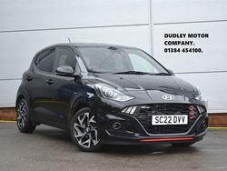 Black Used 2022 Hyundai i10 N Line Hatchback | £12,525 (Fair price)