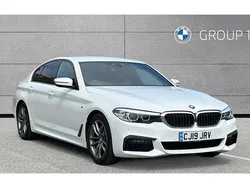 White Used 2019 BMW 520 M Sport Sedan | £17,990 (Good price)