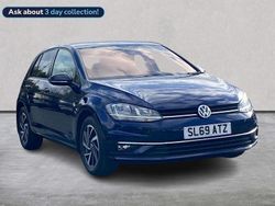 Blue Used 2019 VW Golf VII Match Hatchback | £13,499 (Fair price)
