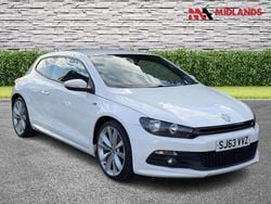 White Used 2013 VW Scirocco R-line Coupe | £7,900 (Fair price)