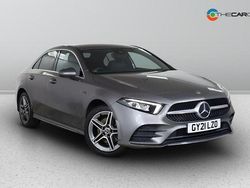 Grey Used 2021 Mercedes A250 AMG line Sedan | £19,475 (Good price)
