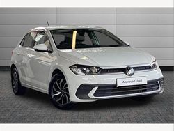 Pure white Used 2022 VW Polo Life Hatchback | £16,250 (Fair price)