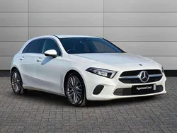 Digital white Used 2022 Mercedes A180 Executive Hatchback | £20,300 (Fair price)