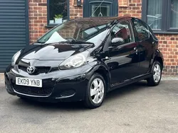 Black Used 2009 Toyota Aygo Hatchback | £1,575 (Good price)