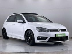 White Used 2016 VW Golf VII R-line Edition Hatchback | £10,070 (A bit pricey)