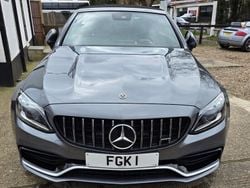 Grey Used 2019 Mercedes C63S AMG Premium Plus Cabriolet | £41,580 (Super price)
