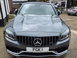 Grey Used 2019 Mercedes C63S AMG Premium Plus Cabriolet | £41,580 (Fair price)