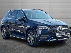 Cavansite blue Used 2020 Mercedes E300 AMG Line Premium Estate | £37,490 (Expensive)