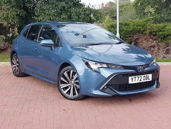 Blue Used 2022 Toyota Corolla Design Hatchback | £17,298 (Fair price)