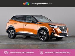 Orange Used 2021 Peugeot 2008 GT SUV | £14,187 (Fair price)
