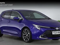 Blue Used 2024 Toyota Corolla Hatchback | £25,142 (Fair price)