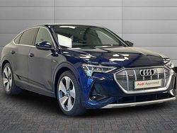 Navarra blue Used 2022 Audi e-tron S-Line SUV | £25,990 (A bit pricey)