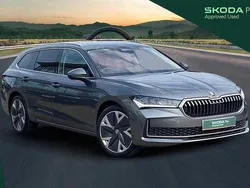 Graphite grey metallic Used 2024 Skoda Superb SE L Estate | £30,200 (Expensive)