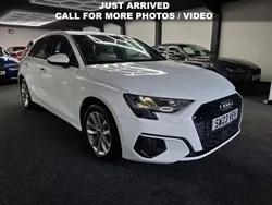 White Used 2023 Audi A3 Sportback Business Hatchback | £18,995 (Fair price)