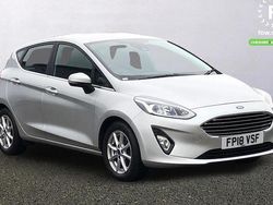 Silver Used 2018 Ford Fiesta Zetec Hatchback | £10,699 (Good price)