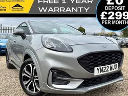 Silver Used 2022 Ford Puma Gen-E ST-Line SUV | £16,490 (Good price)