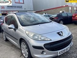 Silver Used 2009 Peugeot 207 S Estate | £2,500 (Fair price)