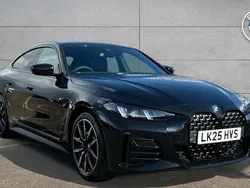 Black Used 2025 BMW 420 Gran Coupé M Sport Coupe | £42,717 (A bit pricey)