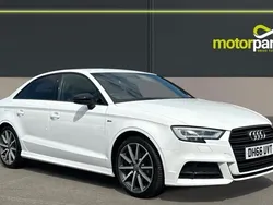 White Used 2017 Audi A3 Black Edition Sedan | £14,000 (Fair price)