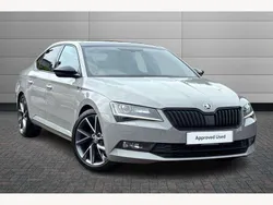 Grey Used 2018 Skoda Superb SportLine Hatchback | £15,995 (Fair price)