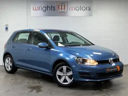 Blue Used 2018 VW Golf VII Match Hatchback | £10,995 (Good price)