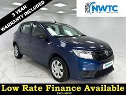 Blue Used 2017 Dacia Sandero Ambiance Hatchback | £5,395 (Fair price)
