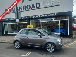 Grey Used 2015 Fiat 500 Lounge Hatchback | £4,495 (Fair price)