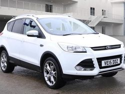 Frozen white Used 2015 Ford Kuga Titanium SUV | £6,475 (Good price)