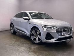 Silver Used 2022 Audi e-tron S-Line SUV | £23,999 (Fair price)