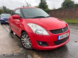 Red Used 2012 Suzuki Swift SZ4 Hatchback | £3,750 (A bit pricey)