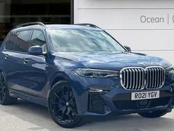 Blue Used 2021 BMW X7 M Sport SUV | £47,900 (Super price)