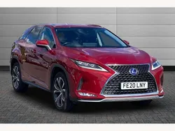 Red Used 2020 Lexus RX450h SUV | £24,695 (Good price)