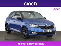 Blue Used 2018 Skoda Fabia Colour Edition Hatchback | £9,299 (Fair price)