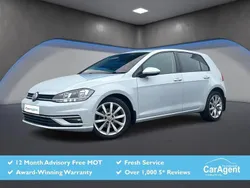 Silver Used 2017 VW Golf VII GT Hatchback | £12,295 (Fair price)