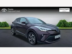 Mauve/purple Used 2023 Toyota C-HR Design SUV | £23,081 (Fair price)