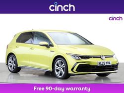 Yellow Used 2022 VW Golf VIII R-line Hatchback | £19,499 (Fair price)