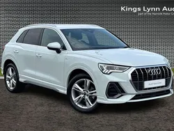 White Used 2024 Audi Q3 S-Line SUV | £32,490 (Good price)