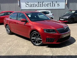 Red Used 2016 Skoda Octavia vRS Hatchback | £15,690 (Fair price)