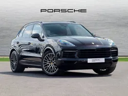Jet black metallic Used 2018 Porsche Cayenne S SUV | £41,000