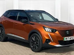 Orange Used 2021 Peugeot e-2008 Premium SUV | £13,560 (Fair price)