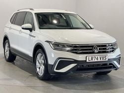 White Used 2024 VW Tiguan Allspace S SUV | £26,799 (Fair price)