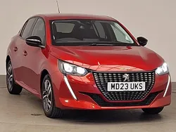 Red Used 2023 Peugeot 208 Allure+ Hatchback | £16,498 (Fair price)