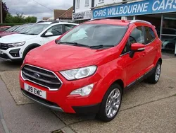 Race red Used 2019 Ford Ecosport Titanium SUV | £13,495 (Fair price)