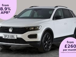 White Used 2021 VW T-Roc Black Edition SUV | £18,776 (Good price)