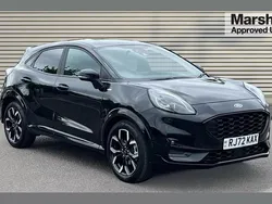 Black Used 2022 Ford Puma ST-Line X SUV | £19,820 (Fair price)